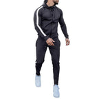 Men’s Hooded Tracksuit Set with Slim Joggers