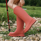 Women's Knee-High Wellington Rain Boots