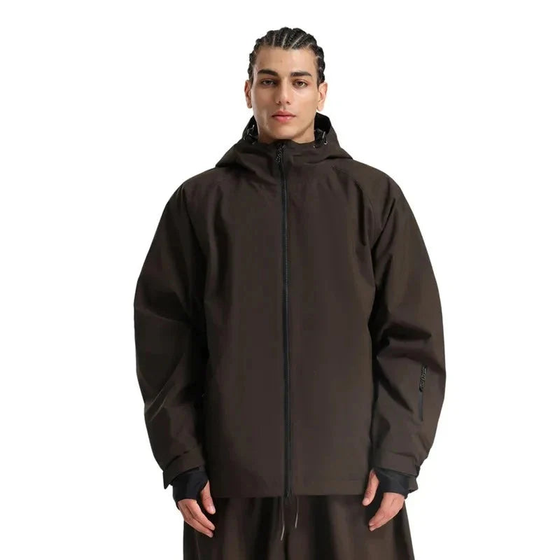 Unisex Oversized Hooded Ski Jacket | Snowboard Outerwear
