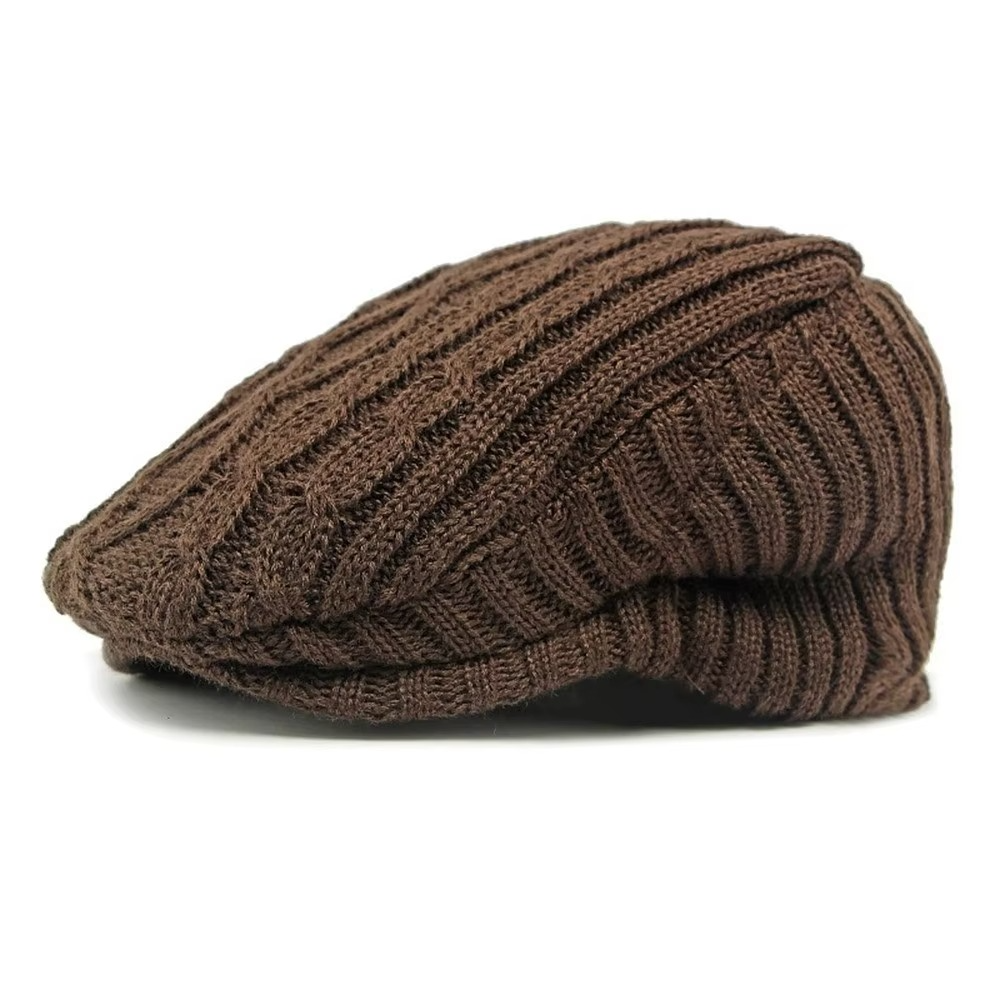 Women's Wool Newsboy Cap with Fleece Lining