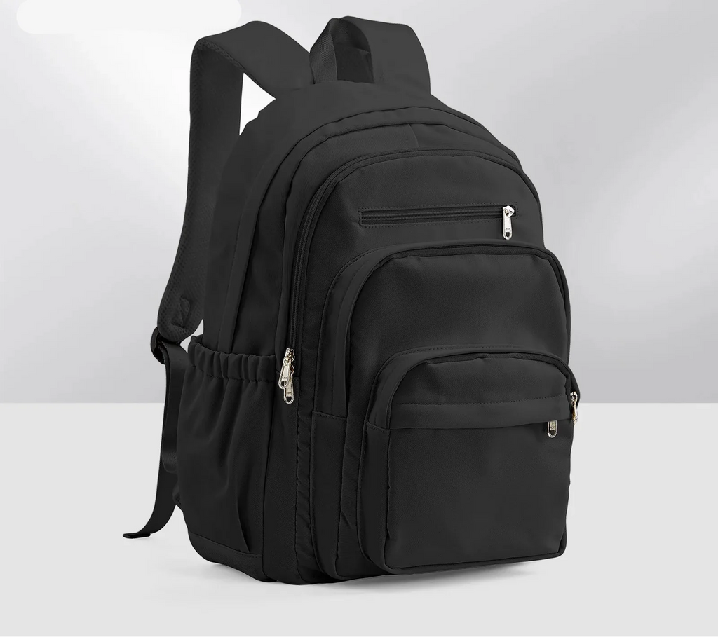 Women's Backpack in Oxford Fabric with Multiple Pockets for Autumn Everyday Use