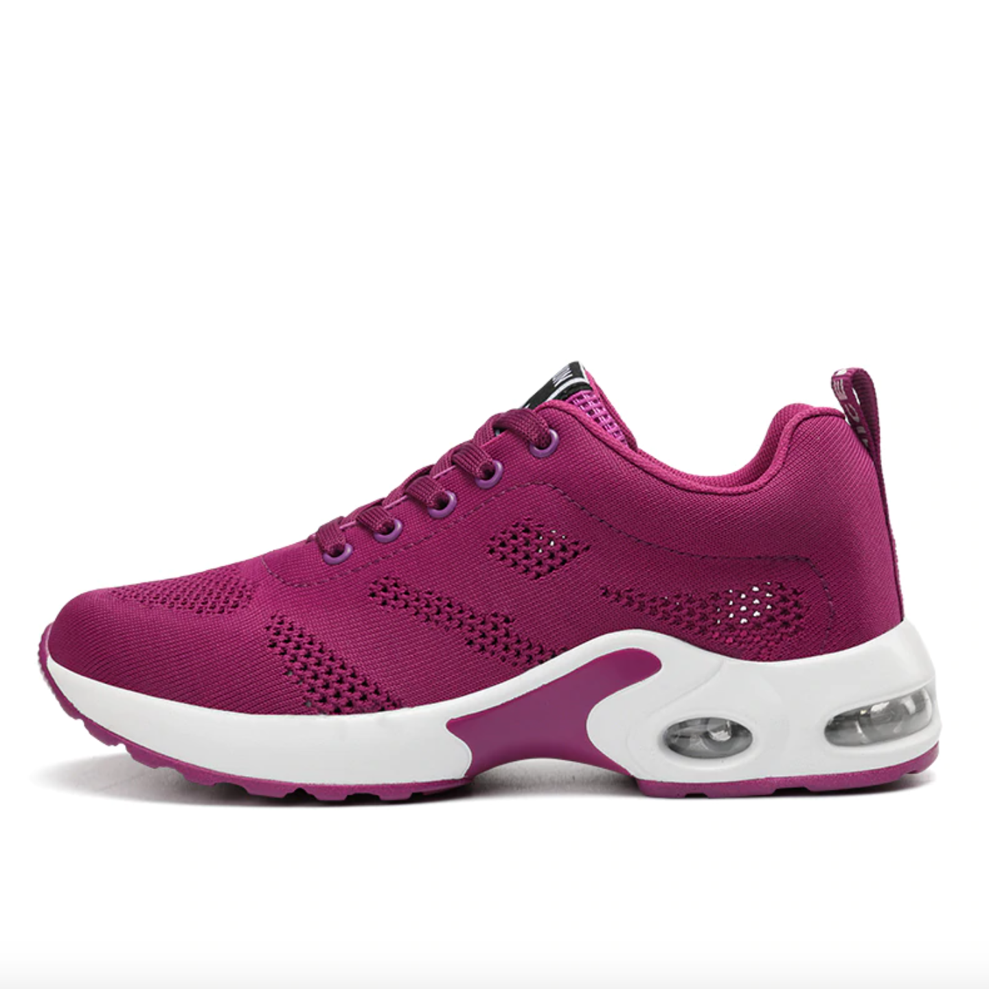 Women’s Breathable Mesh Walking Trainers with Cushioned Sole