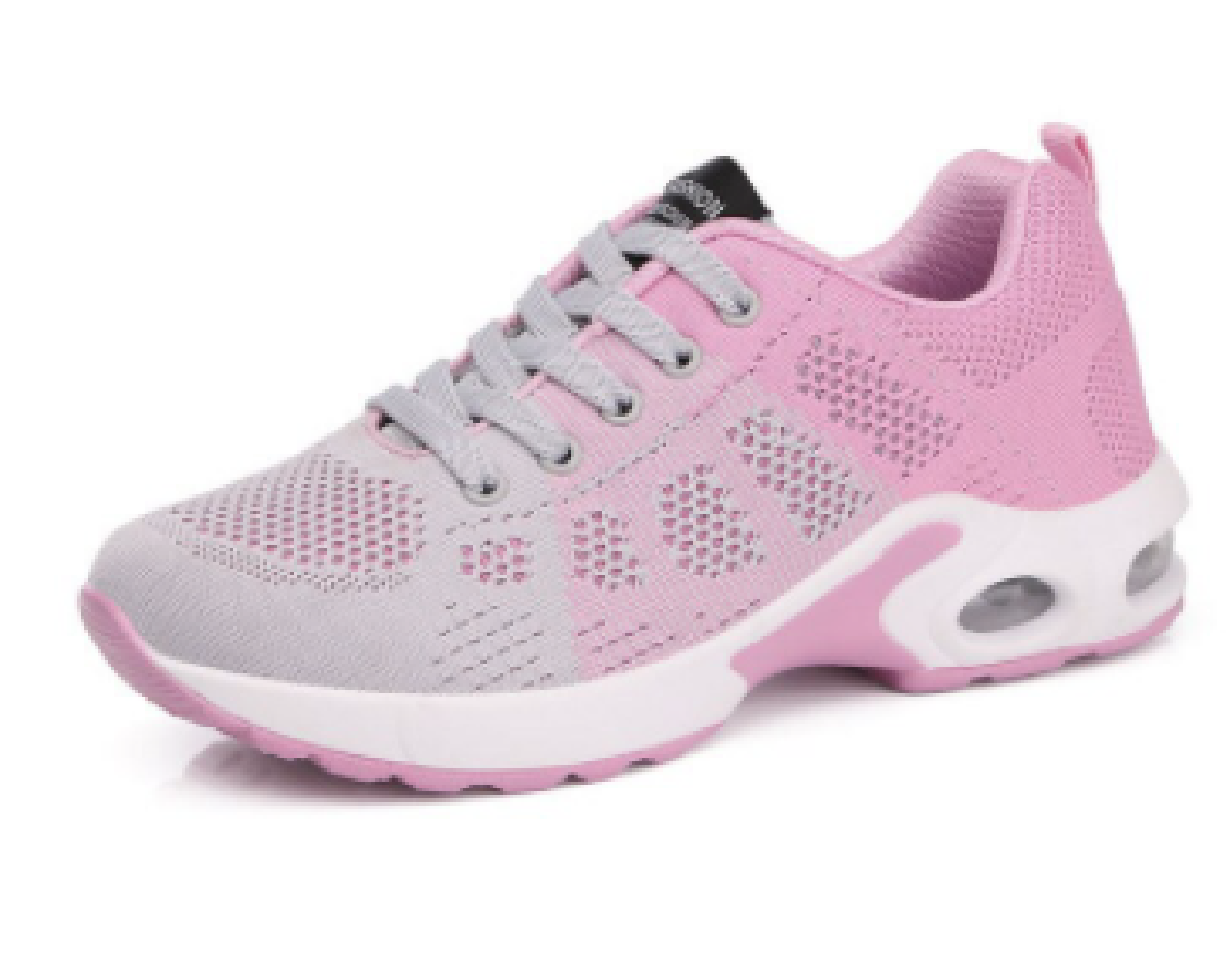 Women’s Breathable Mesh Walking Trainers with Cushioned Sole