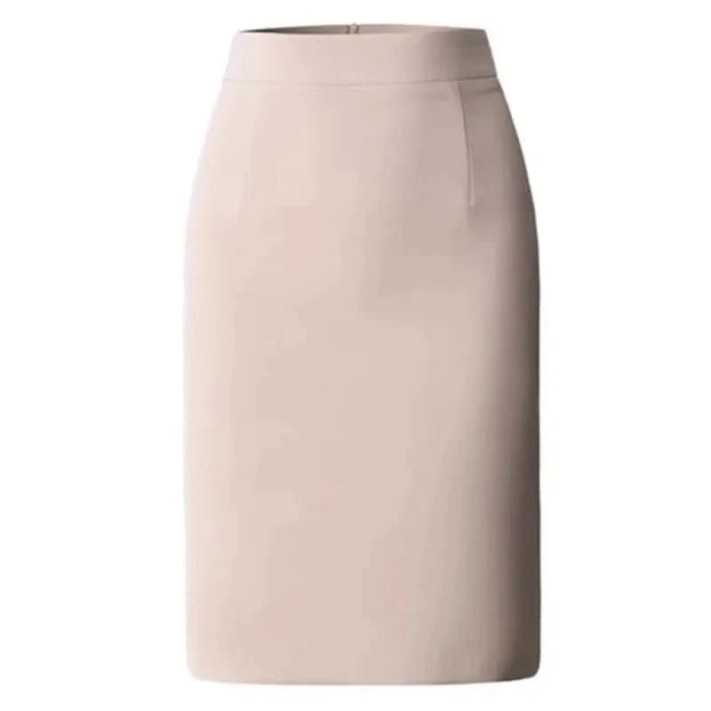 Jupe crayon midi taille haute pour femme