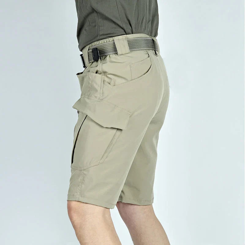 Men's Lightweight Cargo Walking Shorts with Stretch Fit