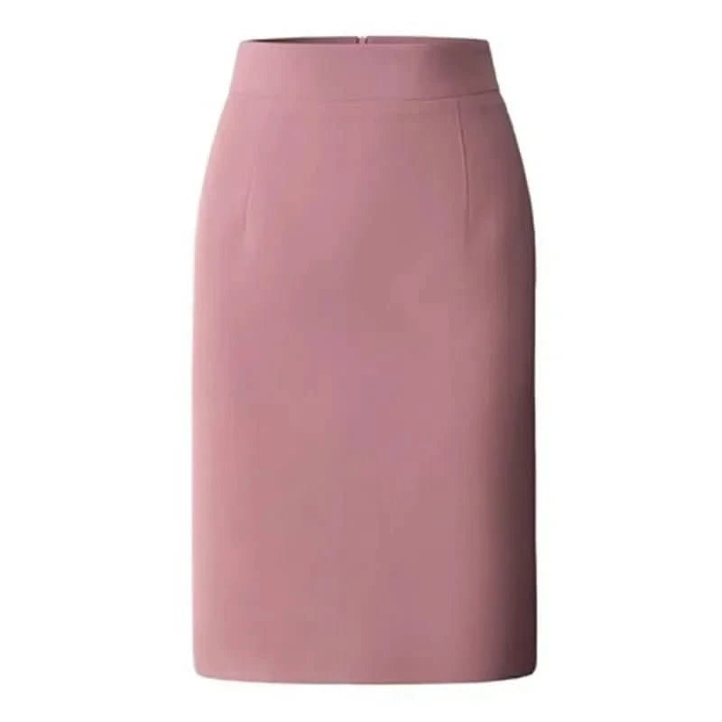 Jupe crayon midi taille haute pour femme
