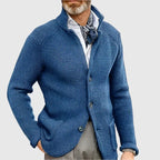 Men's Knitted Button-Up Cardigan Jacket