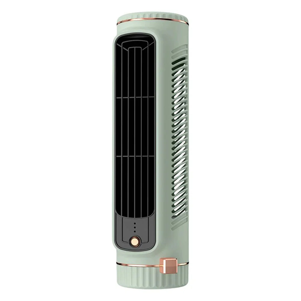 Portable ABS Tower Fan for Summer Home Office Desk Cooling