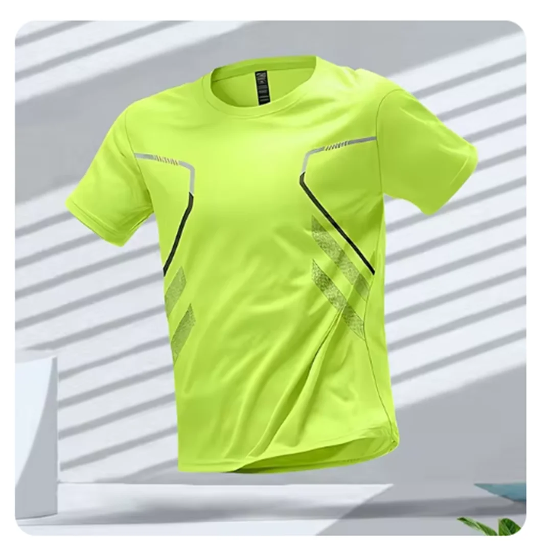 T-shirt de sport technique à séchage rapide pour homme