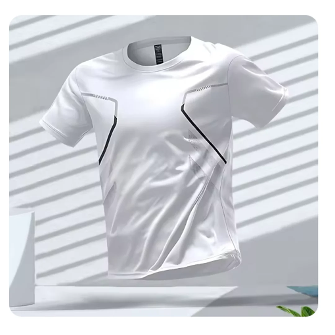 T-shirt de sport technique à séchage rapide pour homme