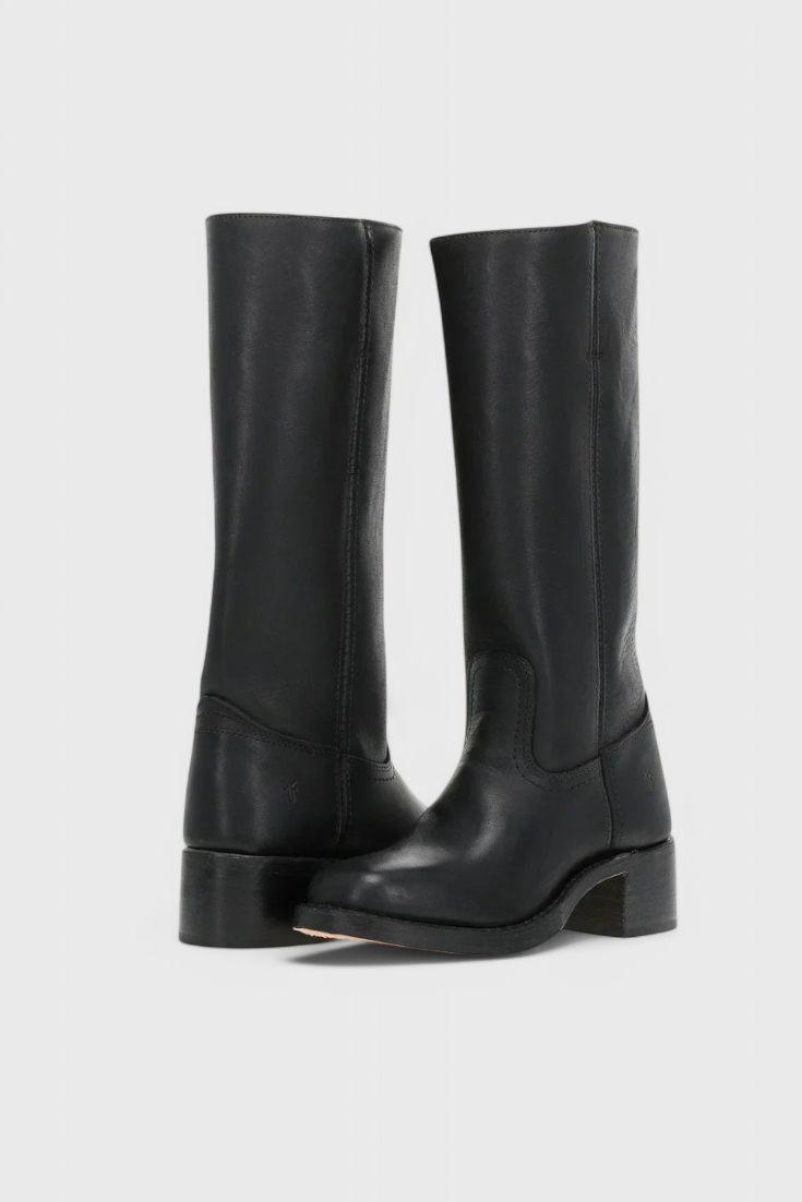 Bottes pour femme à talon compensé montant jusqu’au genou