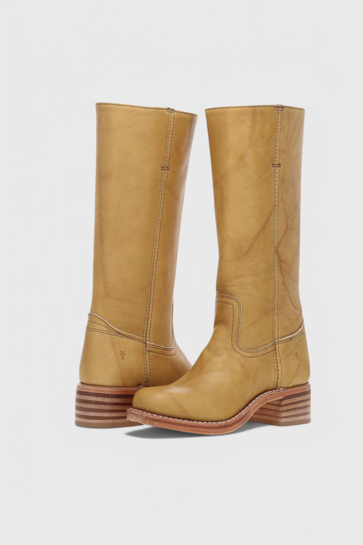 Bottes pour femme à talon compensé montant jusqu’au genou