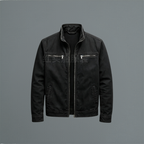 Men's Cotton Zip Jacket | Classic Everyday Outerwear