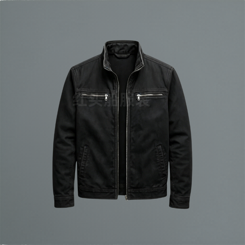 Men's Cotton Zip Jacket | Classic Everyday Outerwear