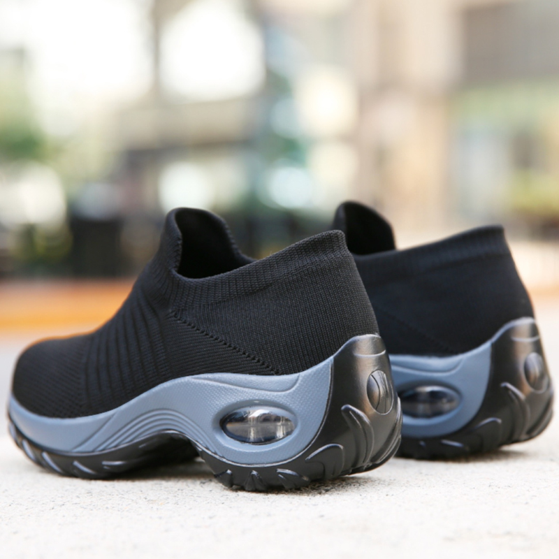Women’s Slip-On Walking Trainers with Cushioned Sole