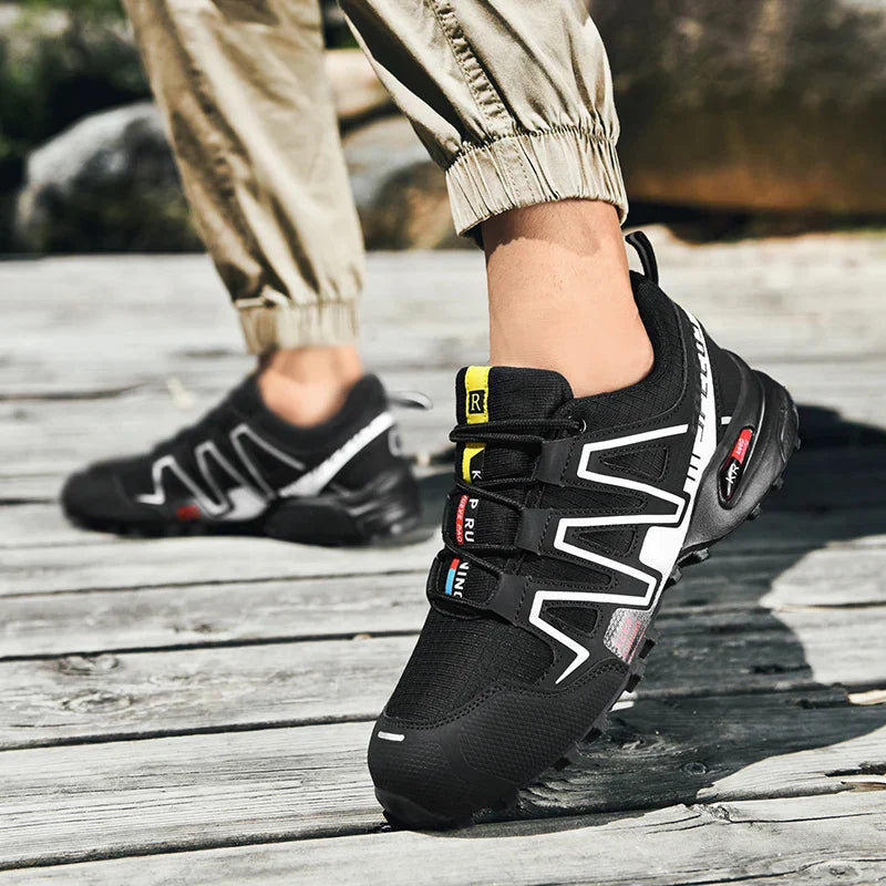 Men's Mesh Hiking Trainers for Summer Outdoor Walking