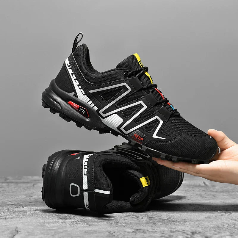 Men's Mesh Hiking Trainers for Summer Outdoor Walking