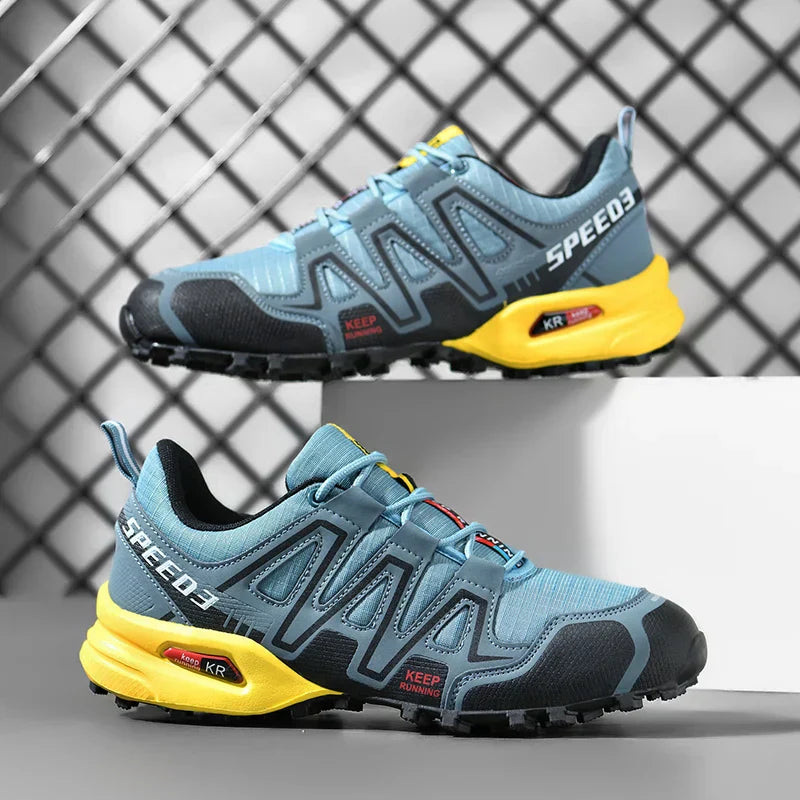 Men's Mesh Hiking Trainers for Summer Outdoor Walking