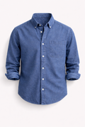 Men's Cotton Linen Button-Down Shirt for Summer Smart Casual Wear