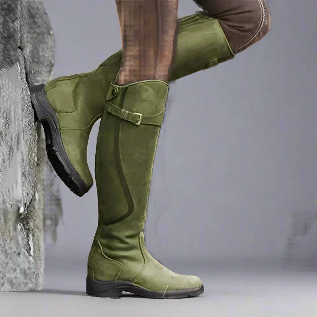 Bottes d’équitation montantes jusqu’au genou pour femme