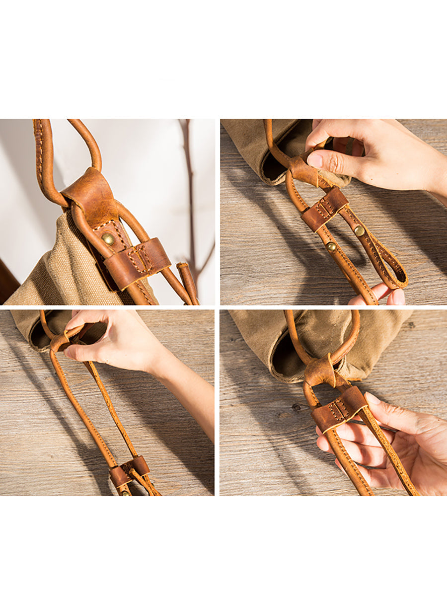 Women's Canvas Crossbody Shoulder Bag