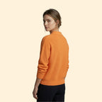 Women's Collared Button-Up Knit Cardigan