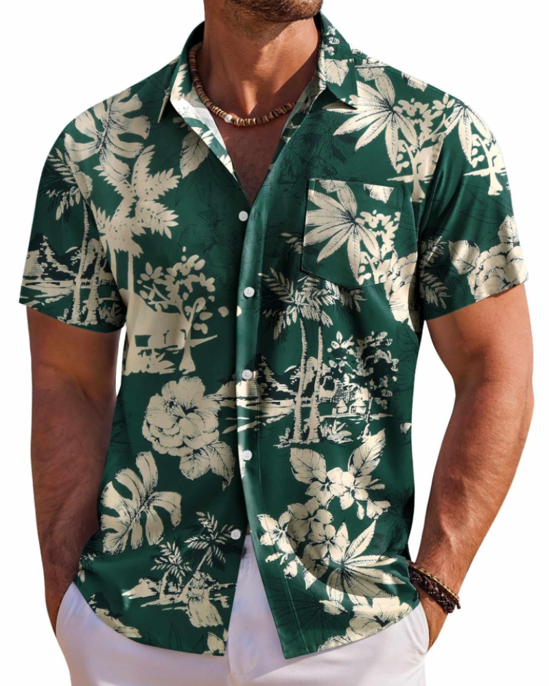Men's Cotton Shirt for Autumn Casual Everyday Wear