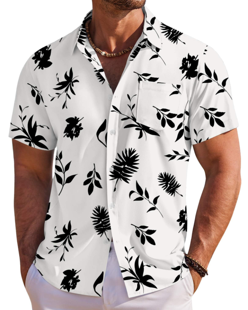Men's Cotton Shirt for Autumn Casual Everyday Wear