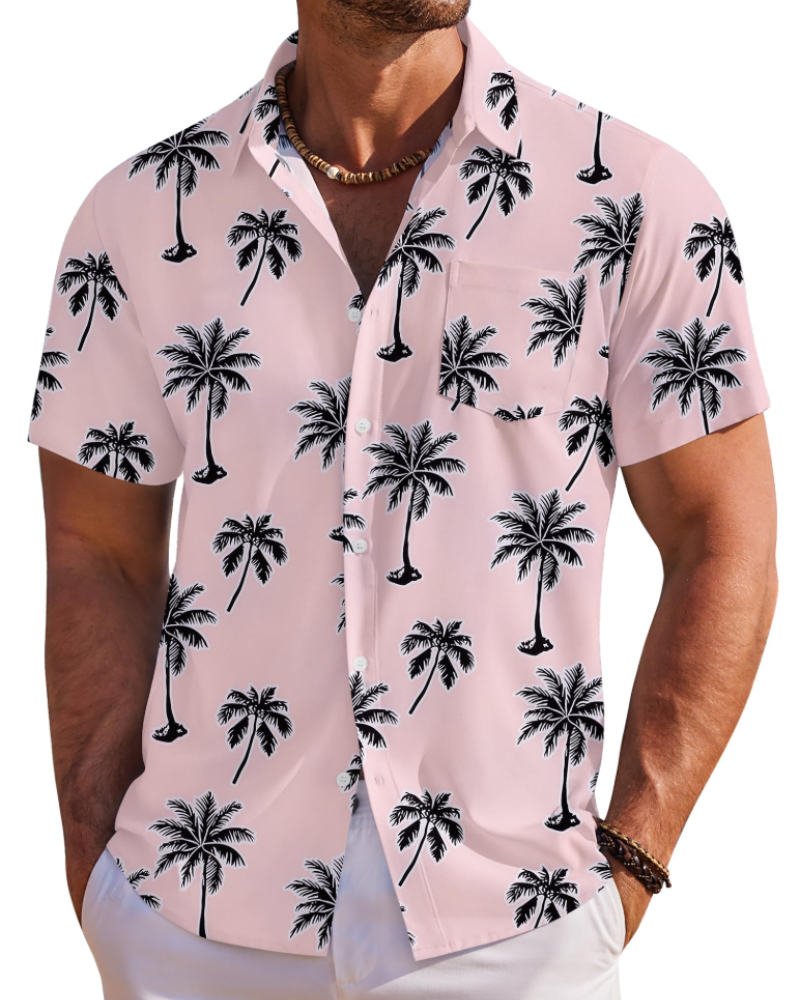 Men's Cotton Shirt for Autumn Casual Everyday Wear