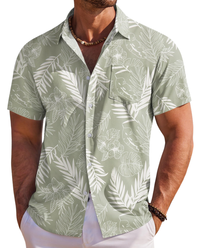 Men's Cotton Shirt for Autumn Casual Everyday Wear