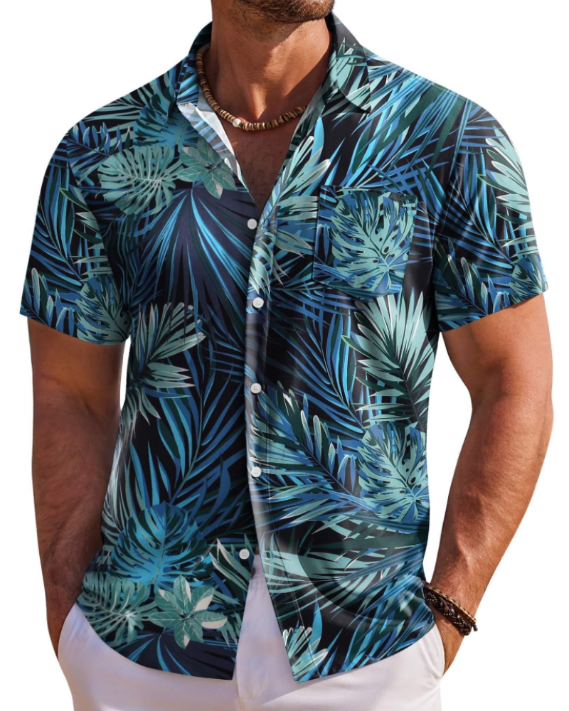 Men's Cotton Shirt for Autumn Casual Everyday Wear