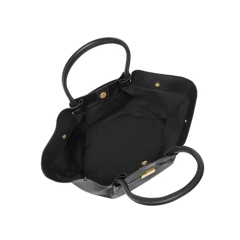 Women's Large Leather Tote Shoulder Bag