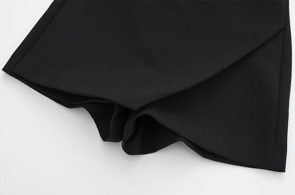 Women's Tailored Wrap Skort Shorts