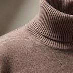 Women's Roll Neck Knitted Jumper and Trousers Lounge Set