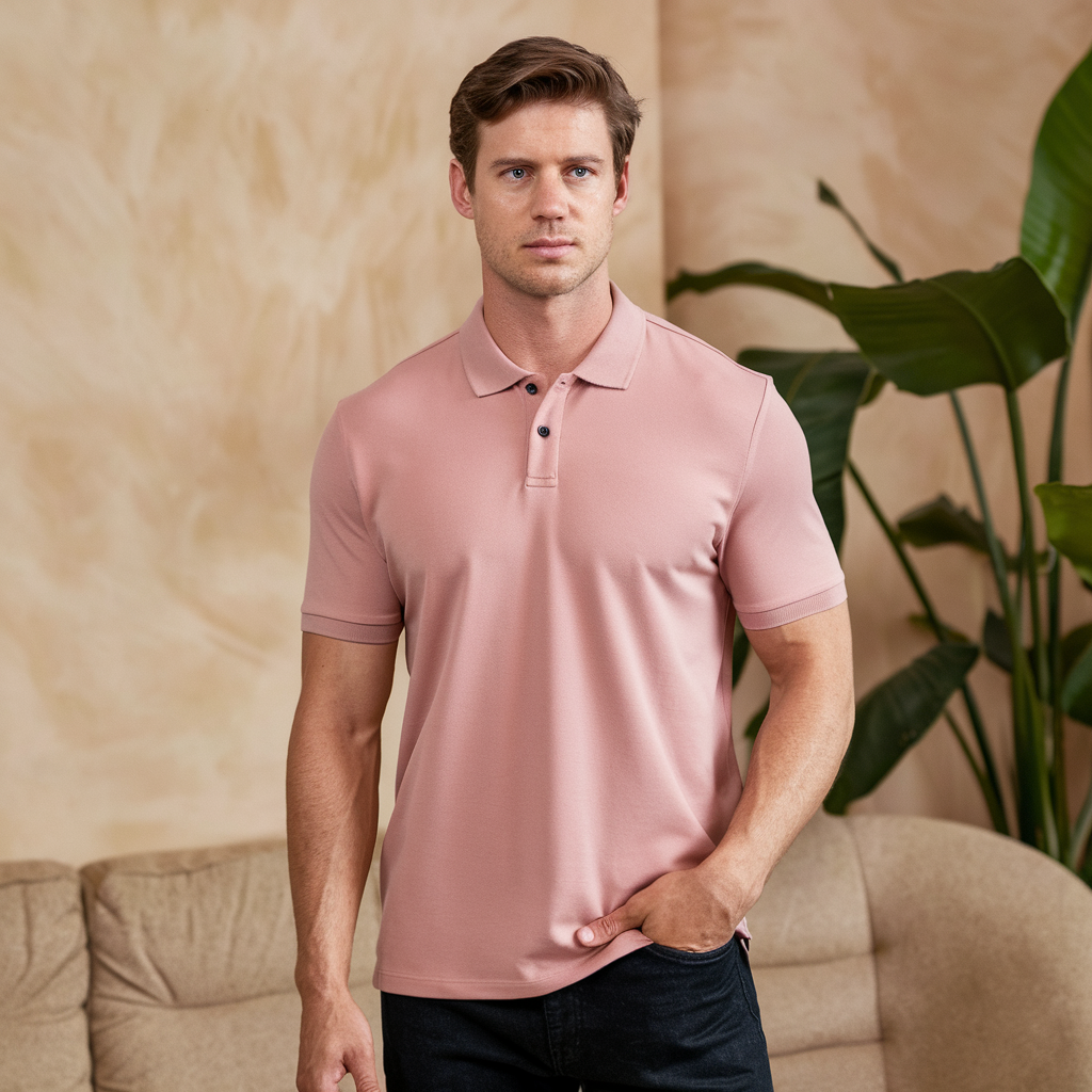 Men's Classic Short Sleeve Polo Shirt