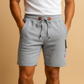 Men's Lightweight Drawstring Jersey Shorts with Zip Pocket