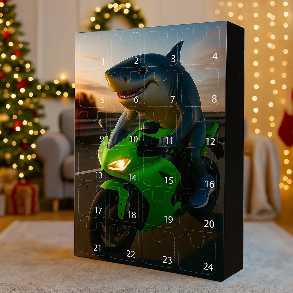 24-Day Christmas Advent Calendar with Figurines