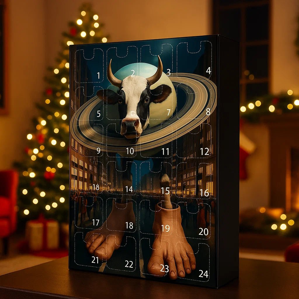 24-Day Christmas Advent Calendar with Figurines