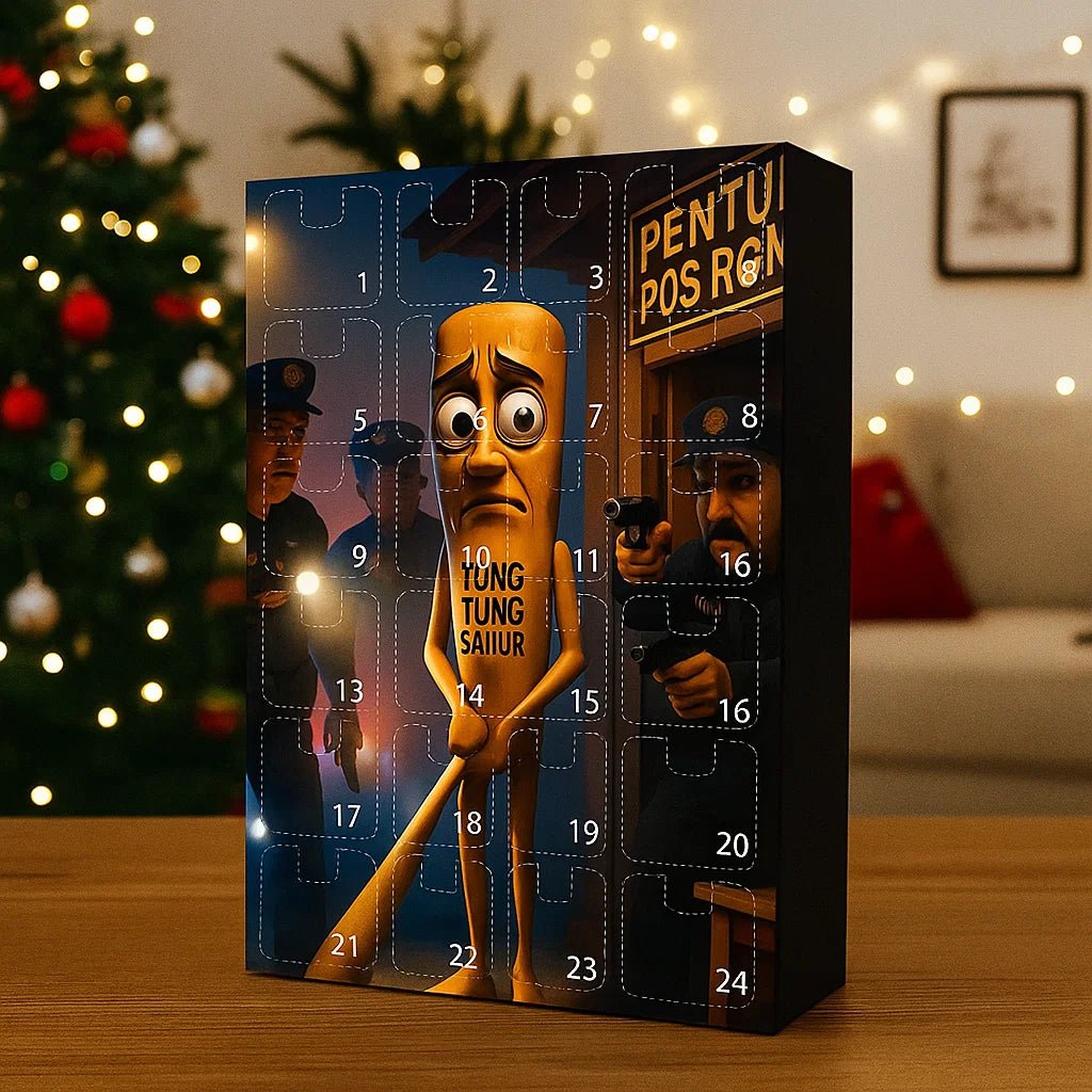 24-Day Christmas Advent Calendar with Figurines