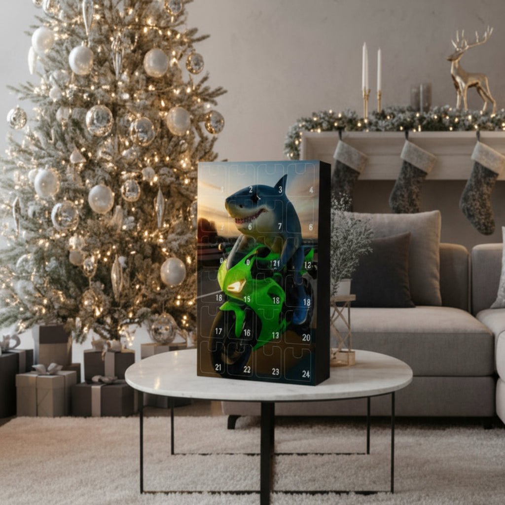 24-Day Christmas Advent Calendar with Figurines