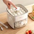 Ice Cube Maker & Storage Box with Easy Release Tray for Summer Drinks