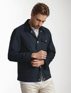 Men's Button-Down Jacket | Relaxed Fit Casual Outerwear