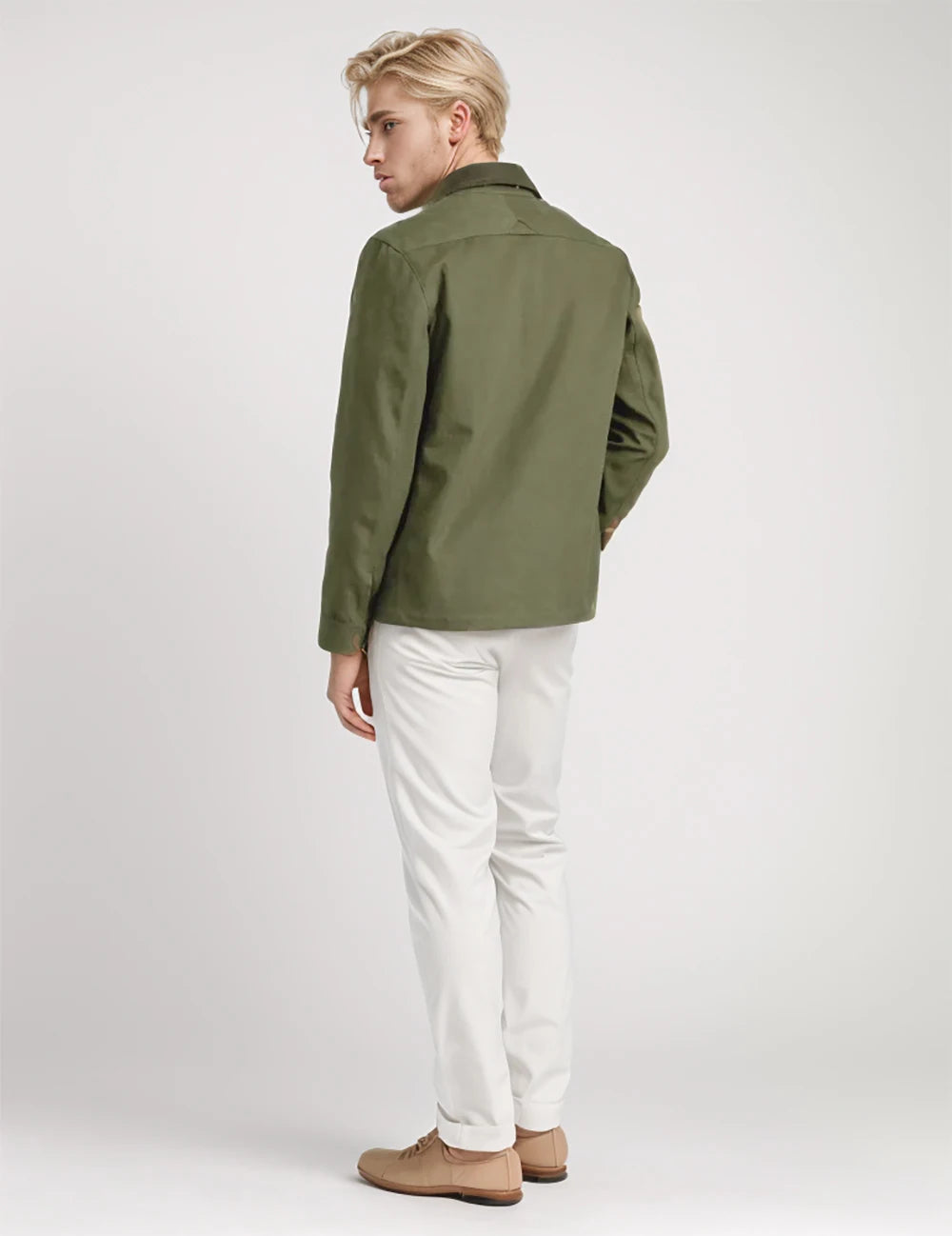 Men's Button-Down Jacket | Relaxed Fit Casual Outerwear