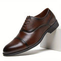 Men's Classic Cap-Toe Oxford Lace-Up Dress Shoes