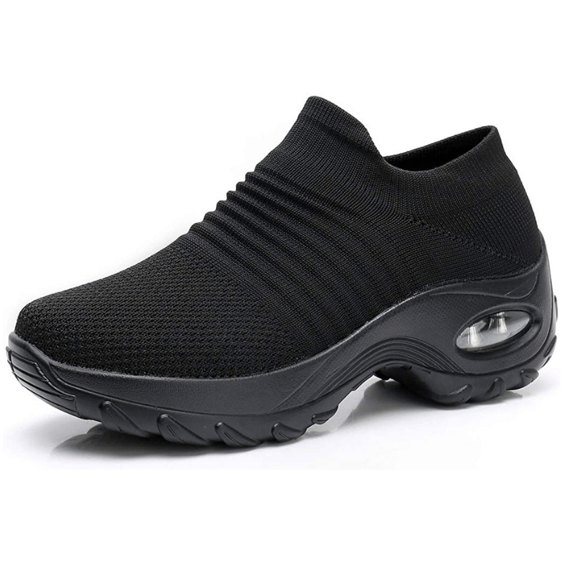 Women’s Slip-On Walking Trainers with Cushioned Sole