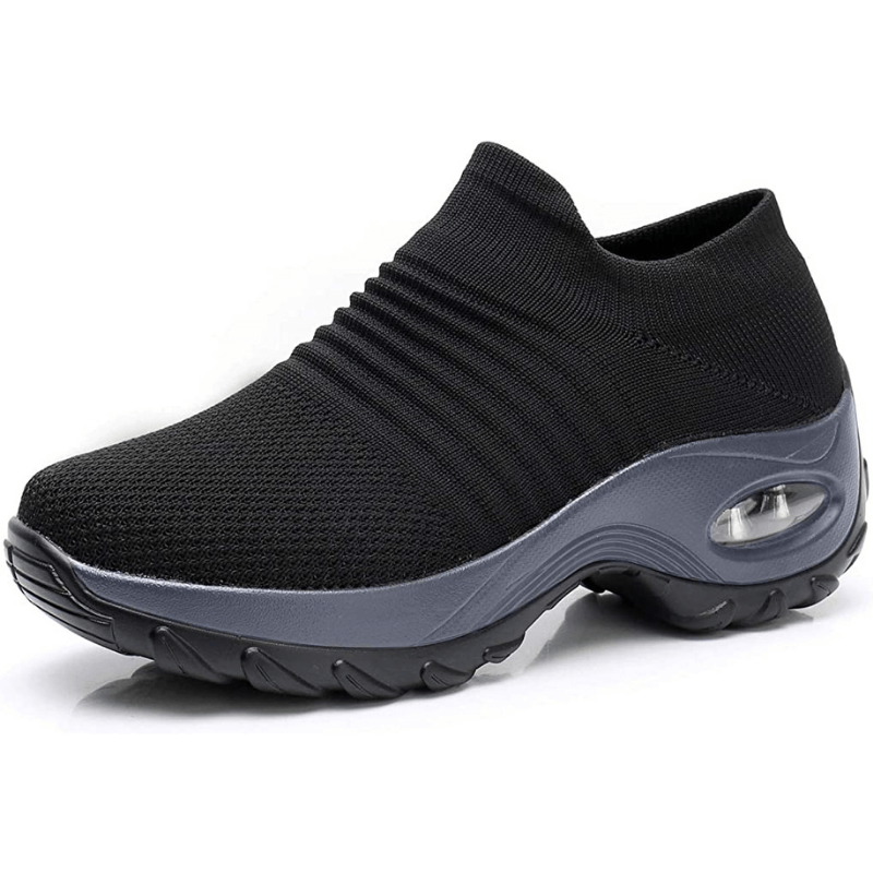 Women’s Slip-On Walking Trainers with Cushioned Sole
