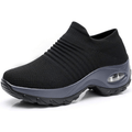 Women’s Slip-On Walking Trainers with Cushioned Sole