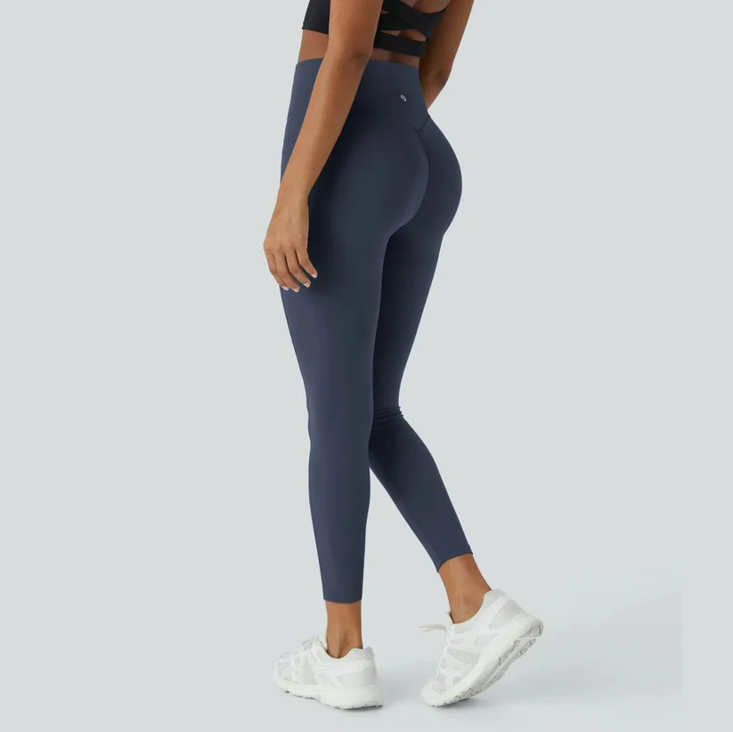 Legging de sport sans coutures taille haute pour femme