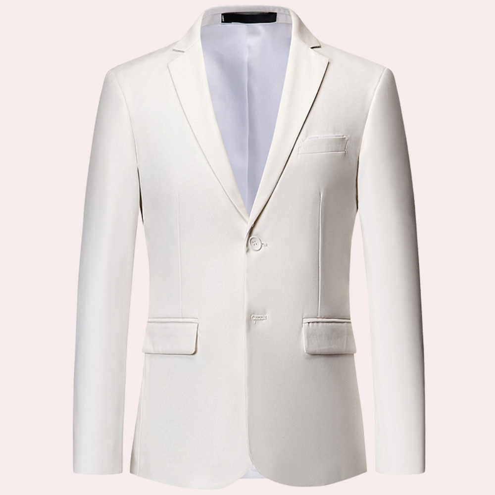 Men’s Slim Fit Single-Breasted Blazer