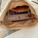 Women’s Corduroy Multi-Pocket Shoulder Bag